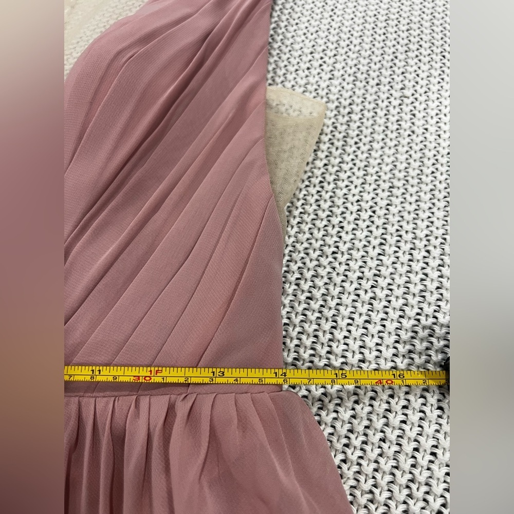 Elegant Mauve Sleeveless Maxi Dress - Picture 13 of 16